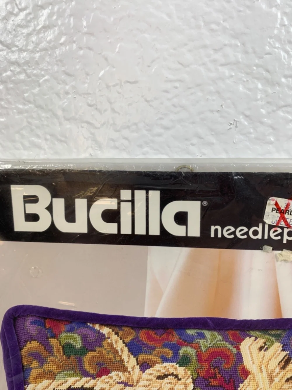 Bucilla Needlepoint Pillow Kit 4660 Silk Tassels 14